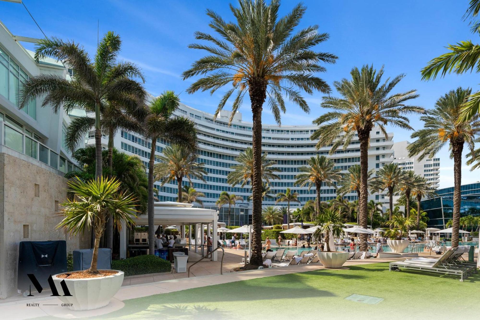 Fontainebleau Resort Balcony W Ocean And City View 마이애미 비치 외부 사진