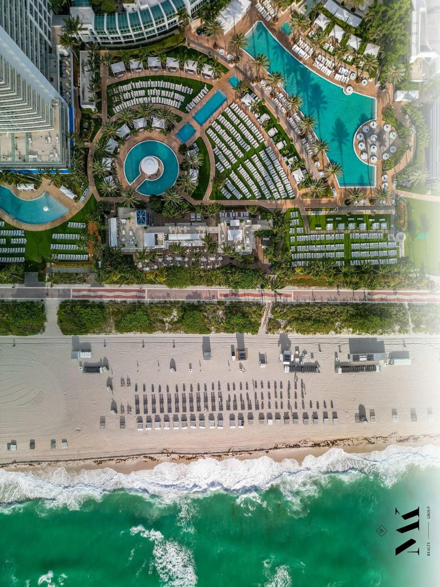 Fontainebleau Resort Balcony W Ocean And City View 마이애미 비치 외부 사진